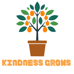 Kindness Grows Orange Ornament